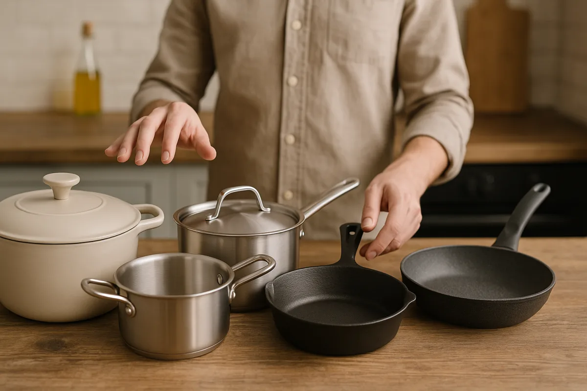 Come scegliere la pentola giusta per ogni ricetta? Scopri quale materiale cambia davvero il sapore