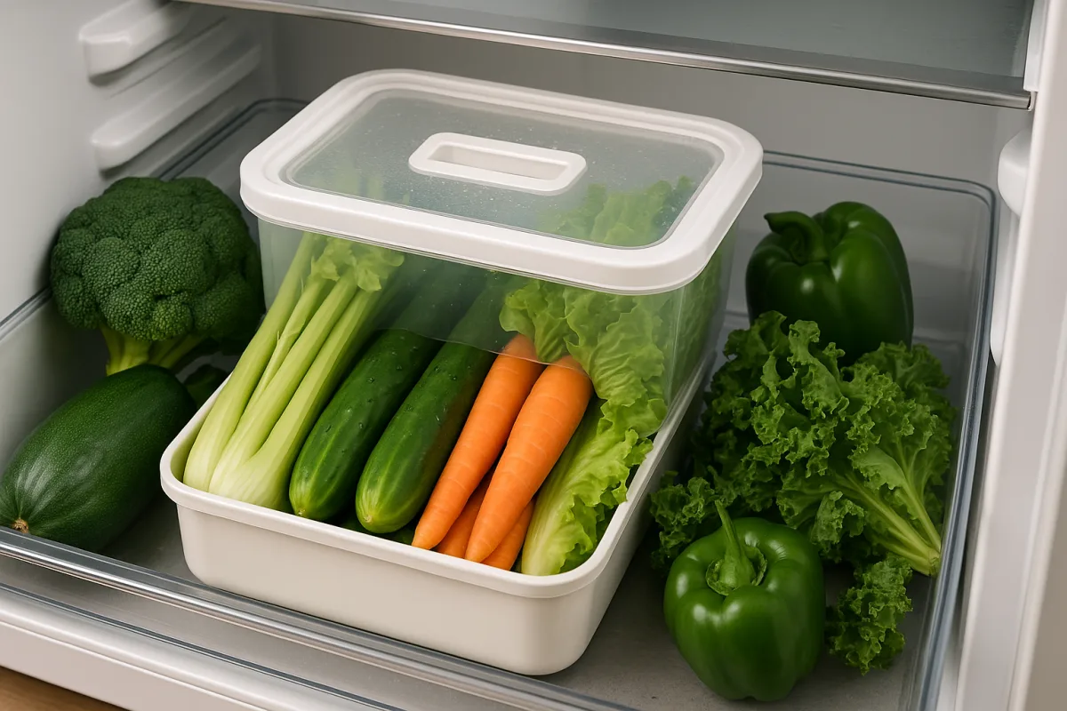 Come si conserva la verdura fresca in frigo? La soluzione anti spreco che prolunga la croccantezza