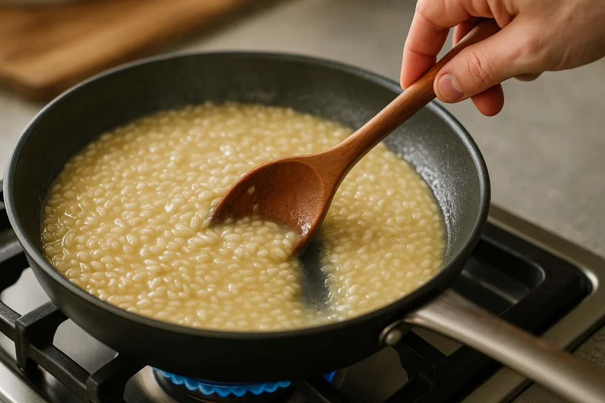 Come evitare che il risotto si attacchi al fondo? Il passaggio che spesso sfugge anche ai cuochi esperti