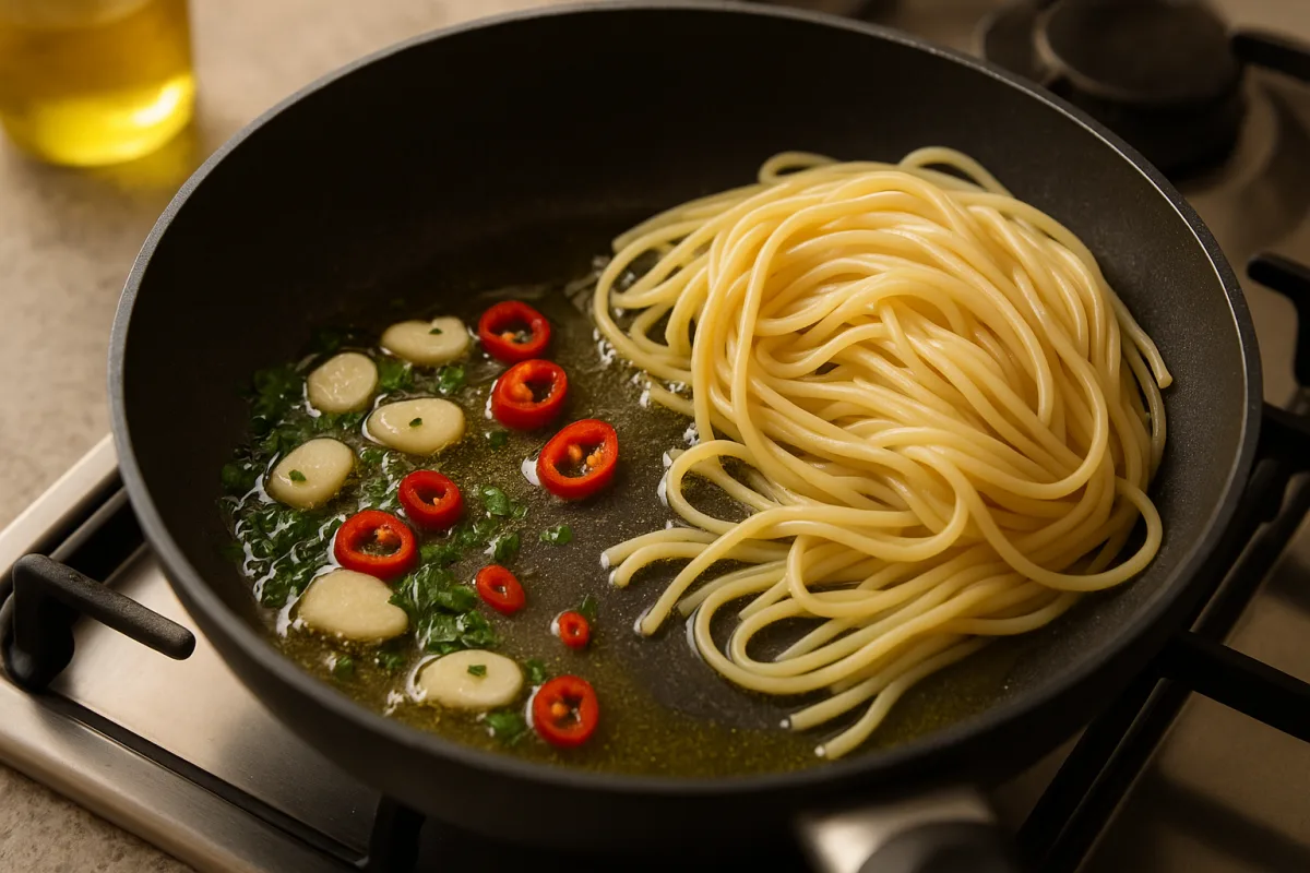 Tecnica soffritto per pasta: la sequenza degli ingredienti che esalta sapore e profumo