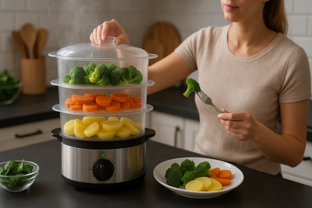 Come si usa la vaporiera in cucina? Il metodo veloce per piatti leggeri e senza sapore piatto