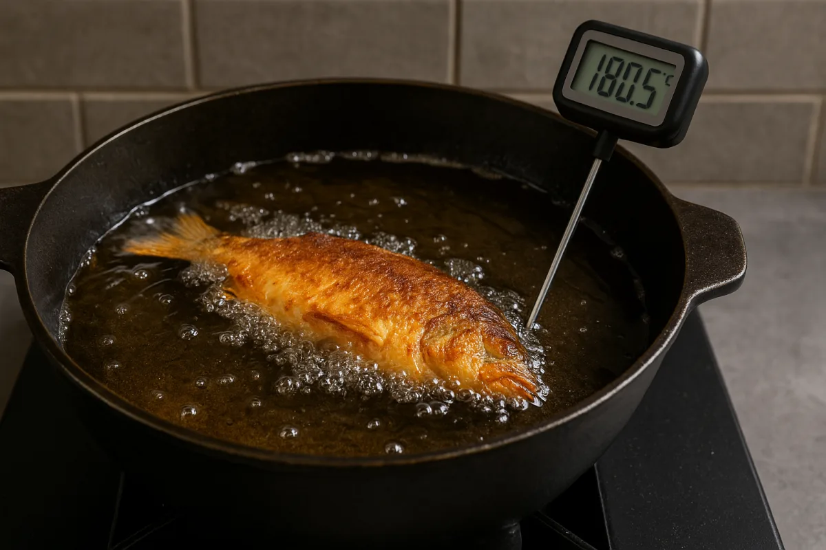 Temperatura ideale per friggere il pesce: la soglia da non superare per una cottura uniforme