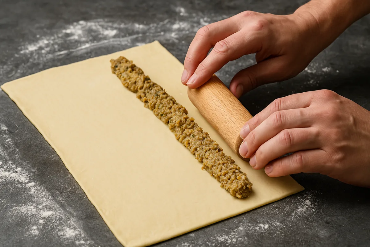 Come si arrotola la pasta sfoglia senza romperla? L’attrezzo che aiuta davvero con i ripieni