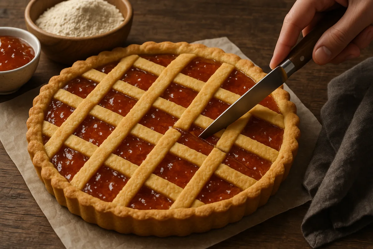 Crostata di marmellata perfetta: il segreto per una frolla friabile che non si rompe al taglio
