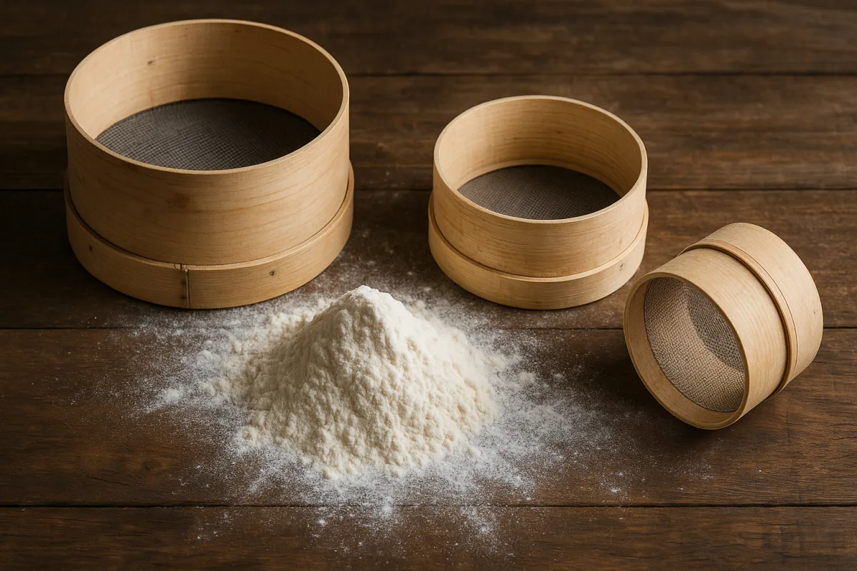 Setacci per farina: il motivo per cui alcuni modelli migliorano dolci e pasta fresca