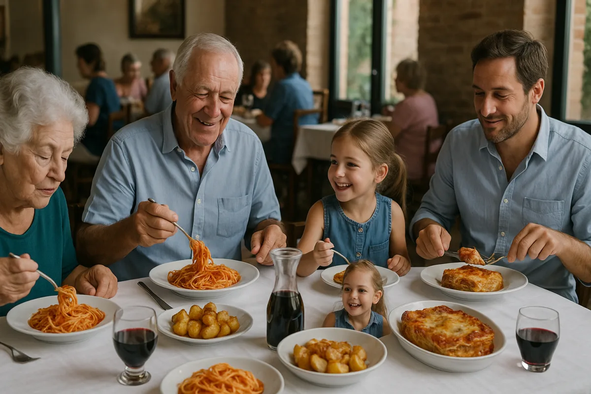Il pranzo della domenica nei ristoranti di famiglia: i piatti d'agosto che resistono