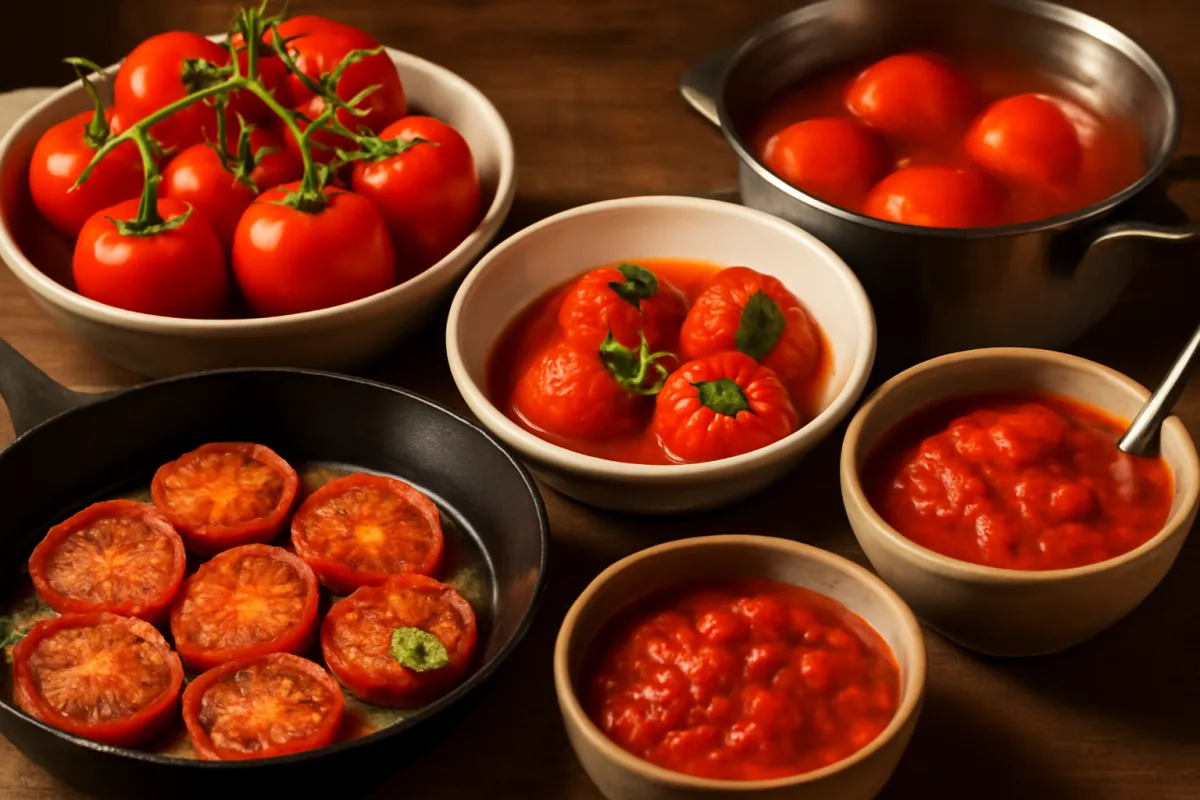 Pomodoro di stagione: le tecniche di cottura che ne esaltano sapore e colore
