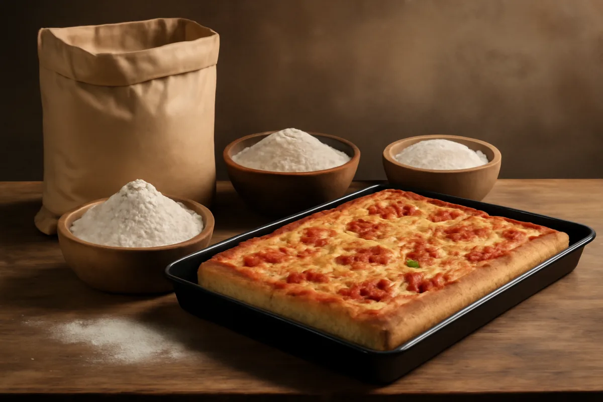 Farina manitoba per pizza in teglia: la resa che le farine comuni non raggiungono