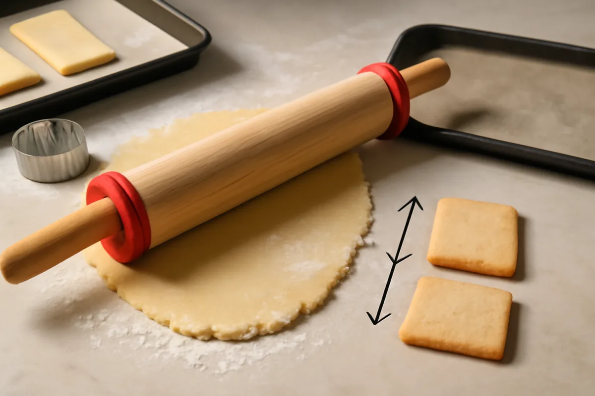 Mattarello per pasta frolla: lo spessore che cambia la cottura in forno