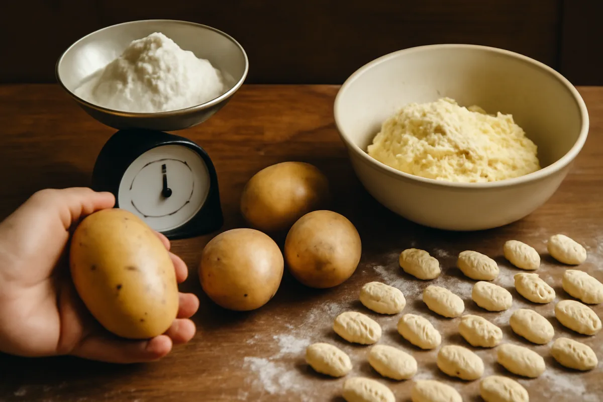 Quanta farina negli gnocchi di patate: la quantità che non li appesantisce