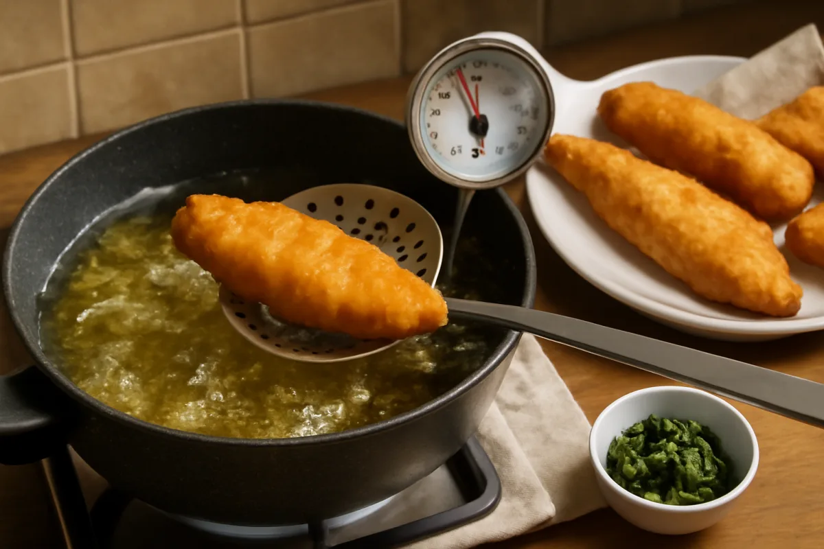 Temperatura dell'olio che scende durante la frittura: come evitare il pesce unto