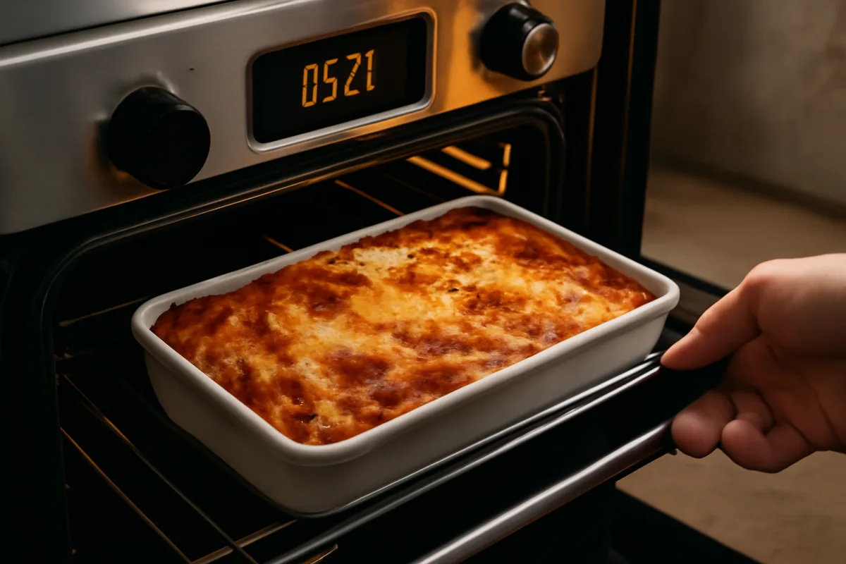 Gratinare le lasagne in forno: la temperatura che forma la crosticina senza seccarle