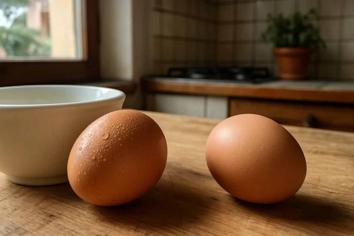 Uovo dal frigo o a temperatura ambiente: 90 secondi cambiano tutto