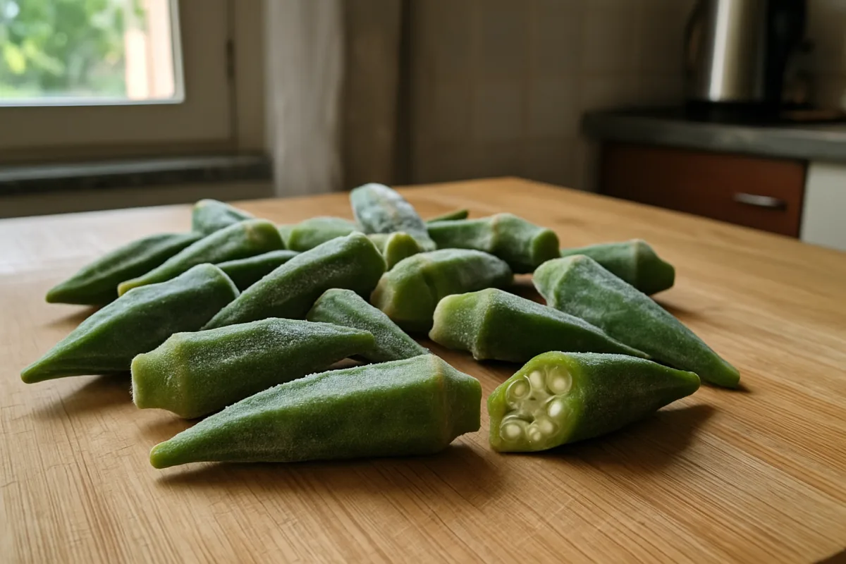 Okra surgelata: la viscosità non è un difetto, è lo strumento