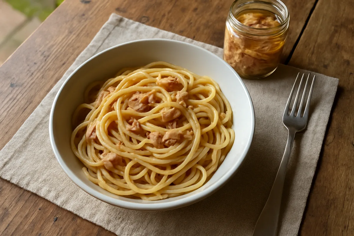 Spaghetti al tonno: il passaggio che fa la differenza tra piatto vivo e piatto spento