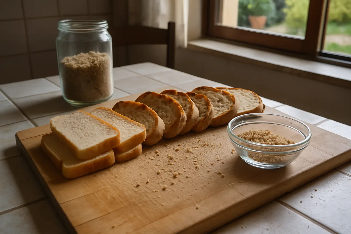 Togli la crosta al pane: ciò che avanzi vale più del panino