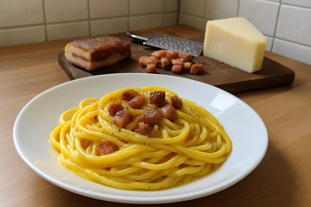 Carbonara: la data di nascita che cambia tutto quello che sai sul piatto