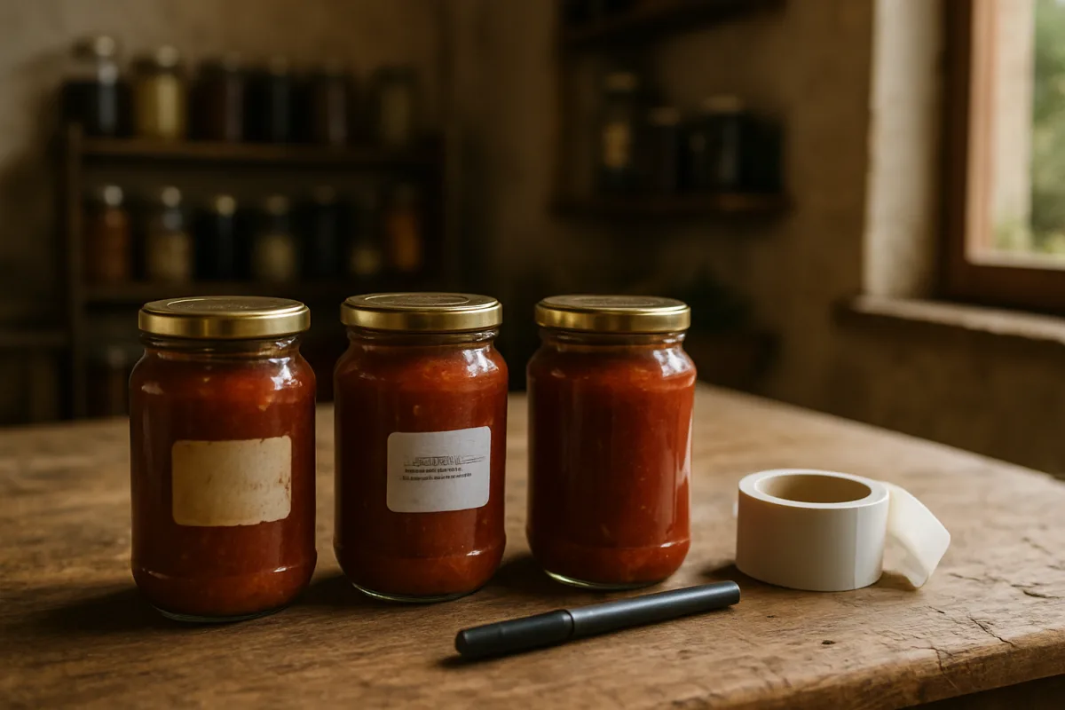 Barattolo di conserva senza etichetta giusta: cosa rischi davvero