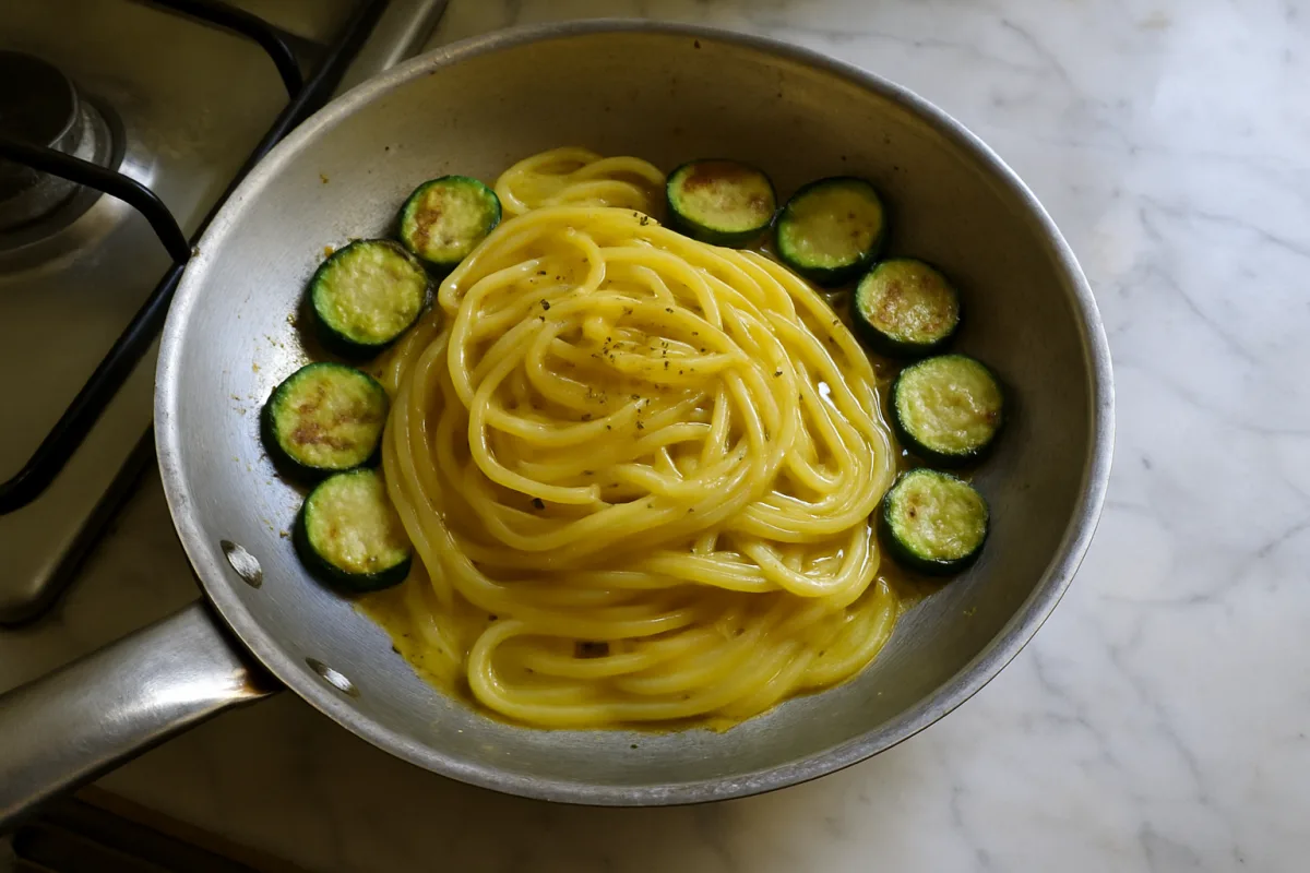 Uova e zucchine che non si strappano: la temperatura che fa la carbonara