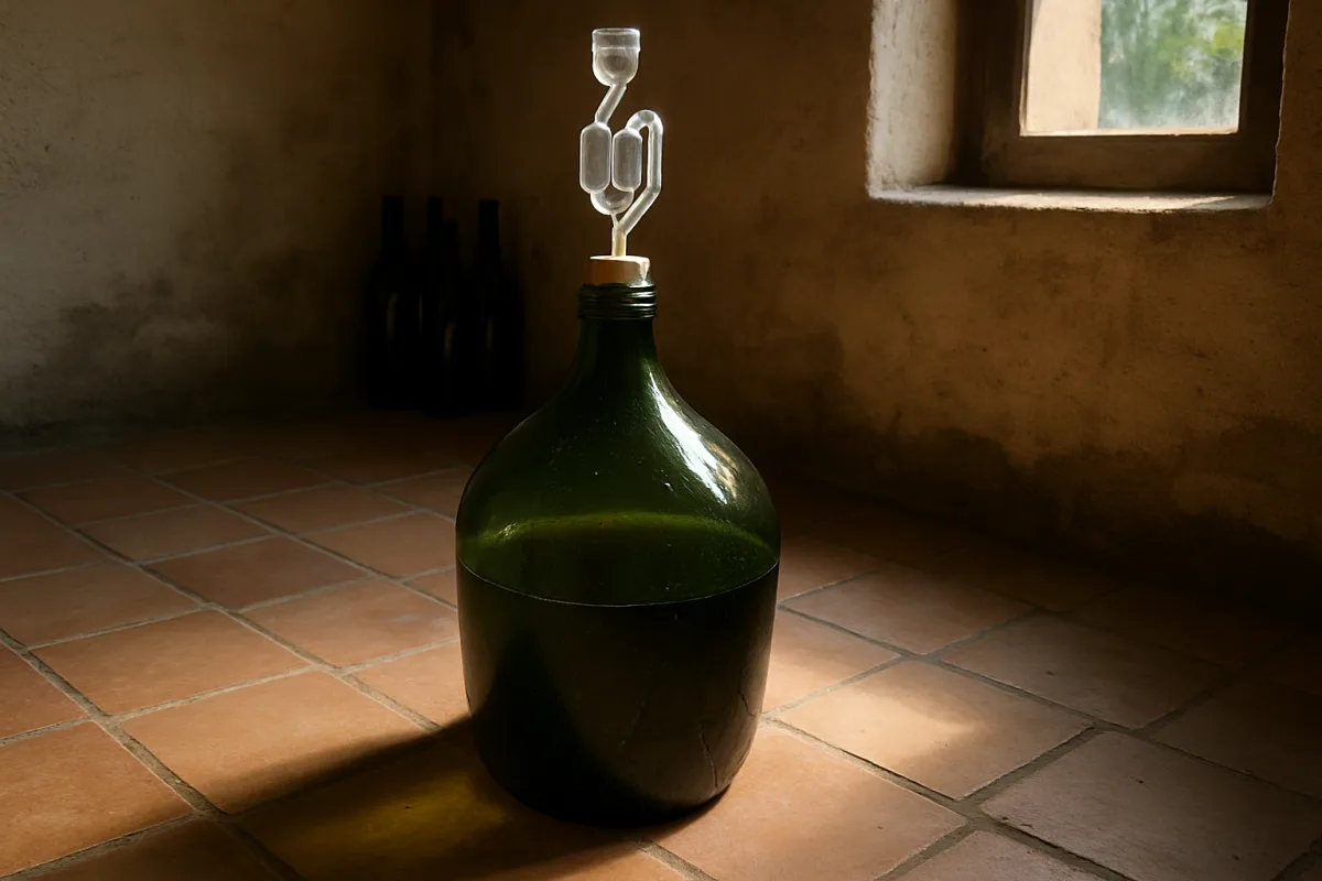 Damigiana per il mead: tre segni che regge la pressione (e uno che no)